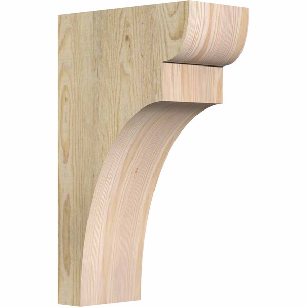 Ekena Millwork Yorktown Rough Sawn Corbel, Douglas Fir, 6"W x 12"D x 20"H COR06X12X20YOR00RDF - main